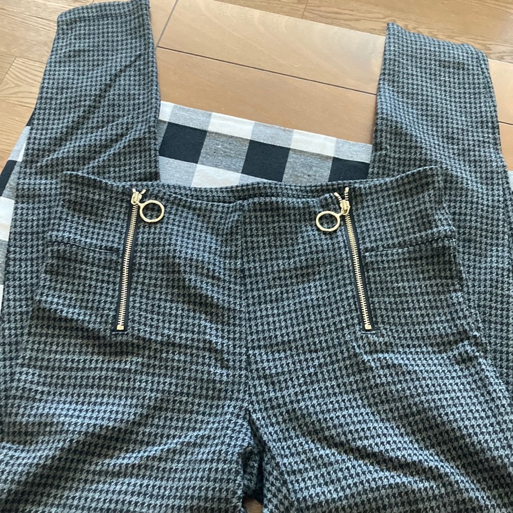 Ann Taylor houndstooth leggings